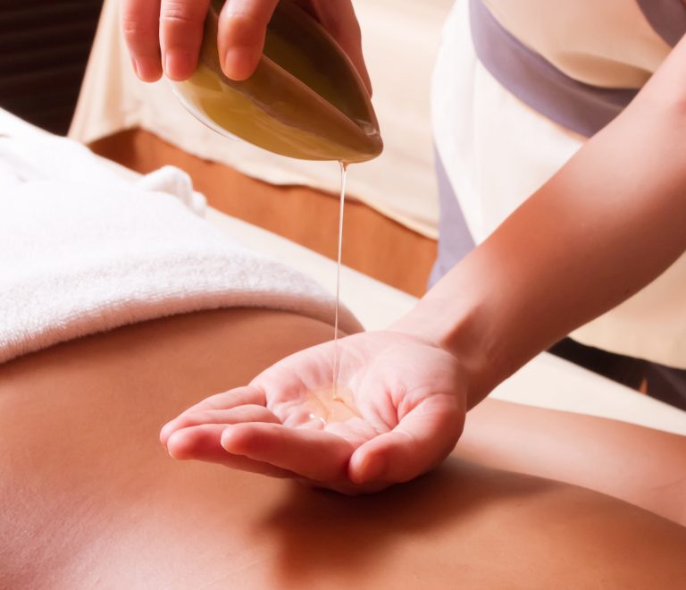 Aromatherapy massage